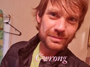 Cwrong